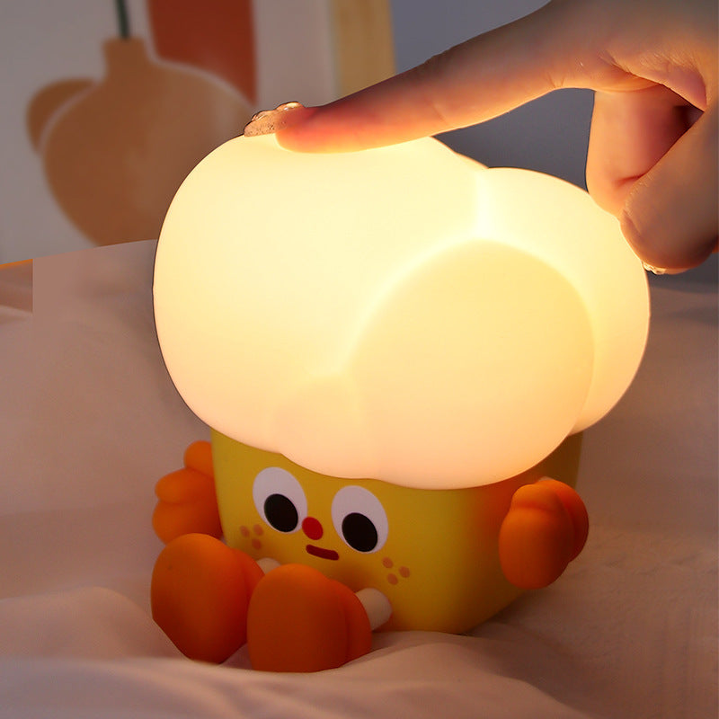 Cute Popcorn Night Light