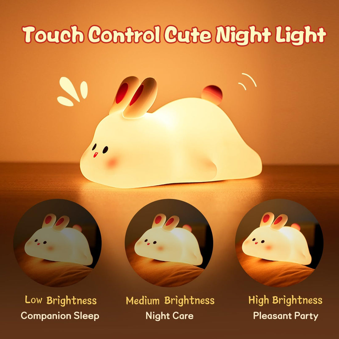 Bunny Silicone Night Light